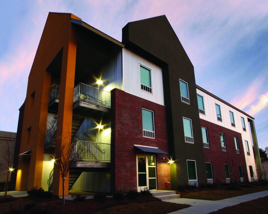 Exterior of the O'Brien House.