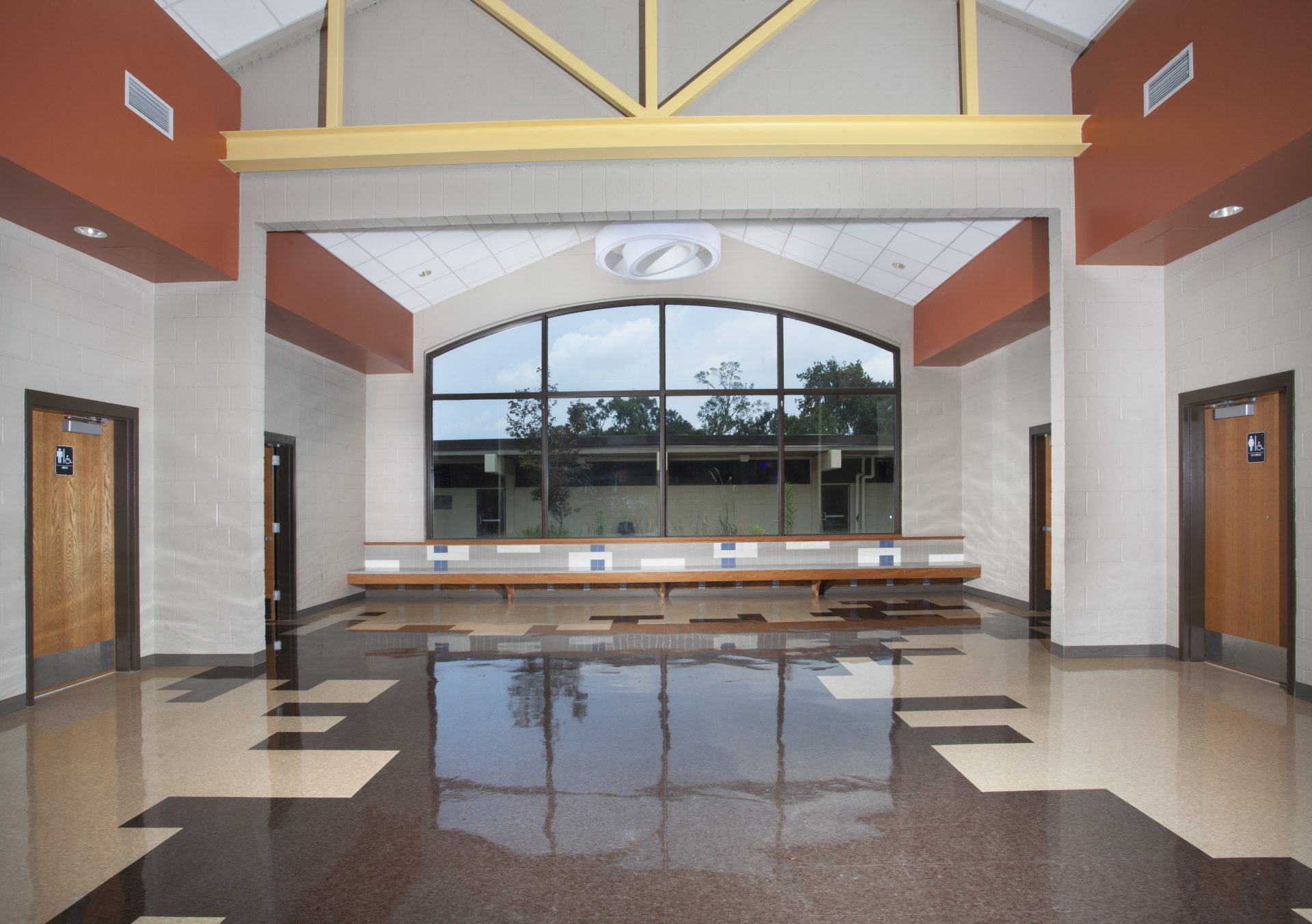 St. Amant lobby view.