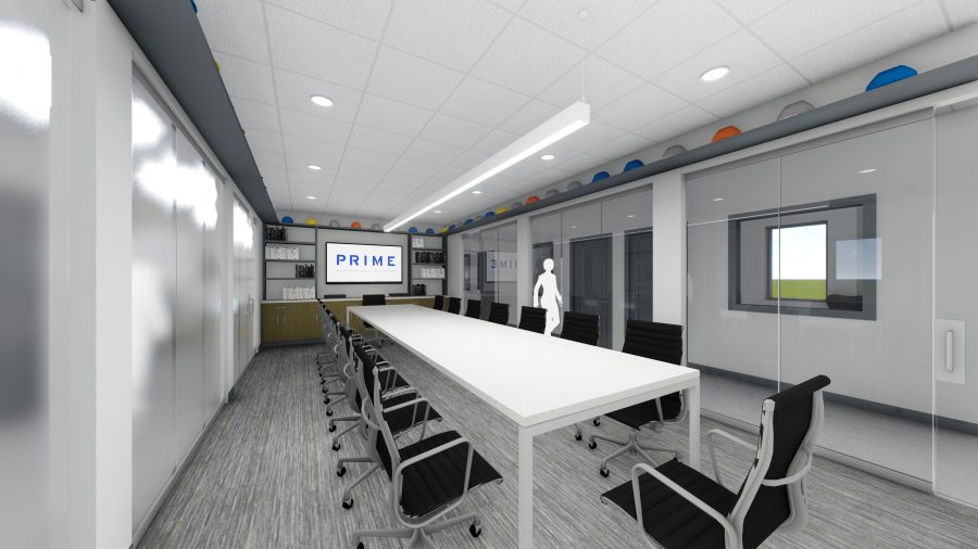 Rendering conference room