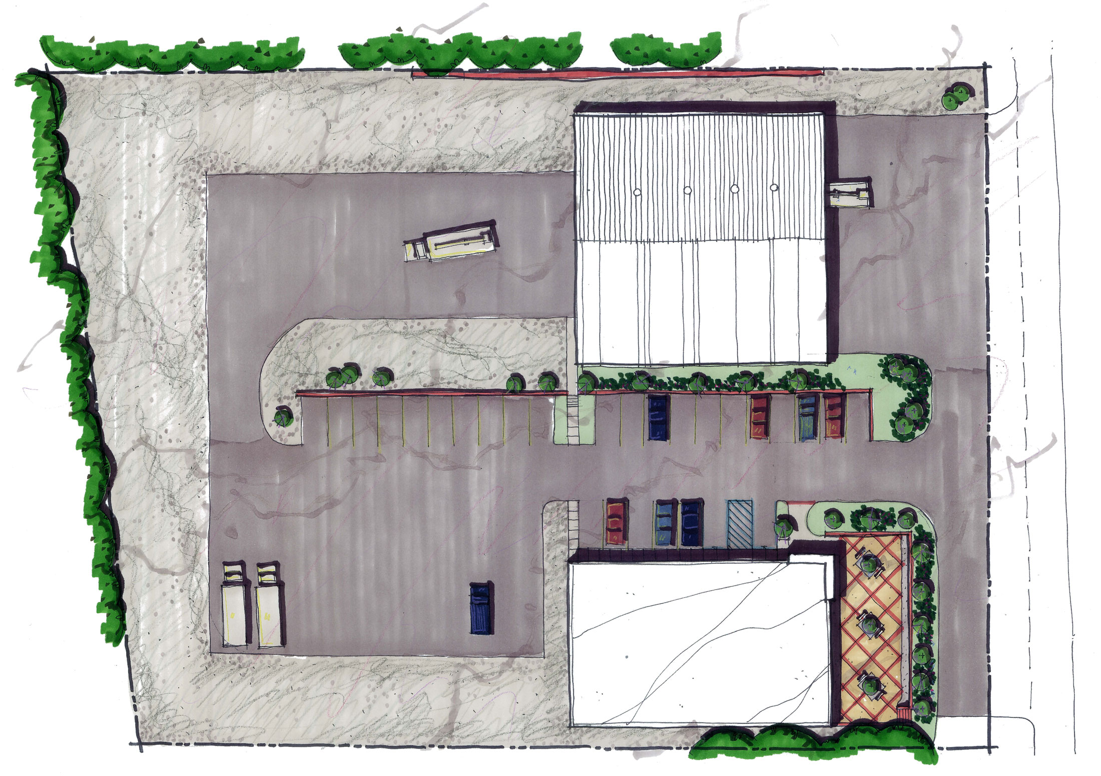 Site Plan Rendering