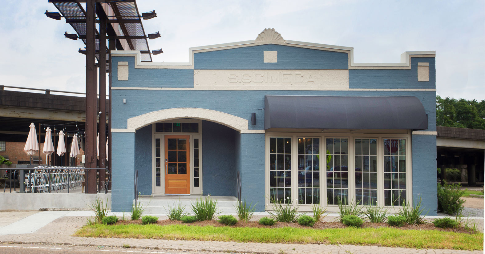 Exterior of the Overpass Merchant