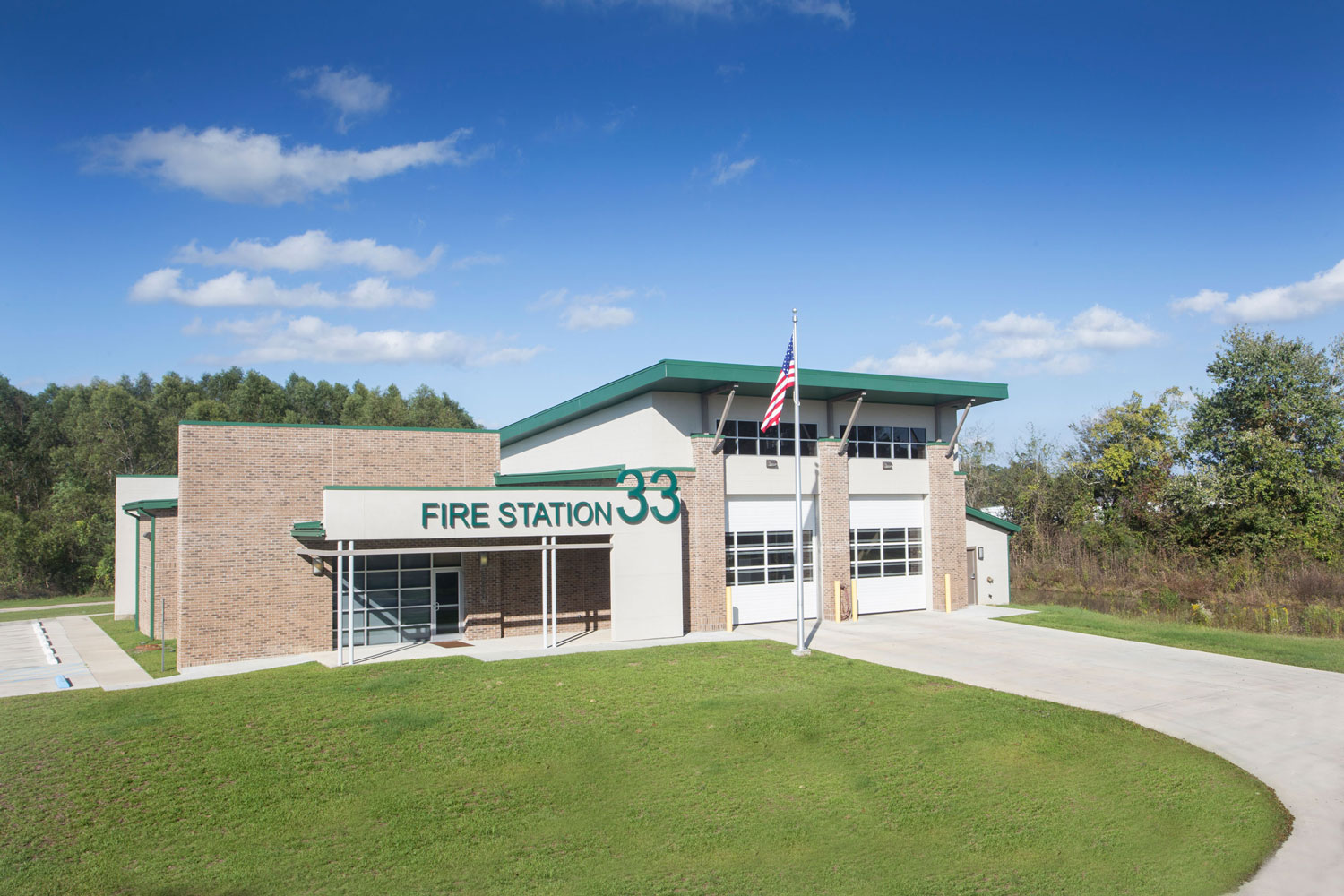 Exterior view of Fire Station 33